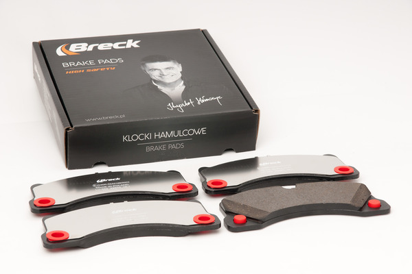 Breck 24553 00 553 00 — Zestaw klocków hamulcowych, hamulce tarczowe